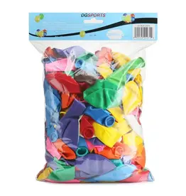 BALLOONS: 12" ASSORTED COLORS  250 PACK
