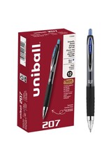 UNIBALL GEL PEN:  207 RETRACTABLE 1.0MM BLUE