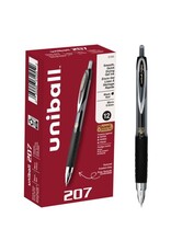 UNIBALL GEL PEN:  207 RETRACTABLE 0.5MM BLACK
