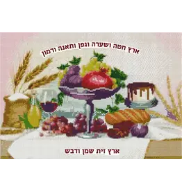 DIAMOND ART: SHIVAS HAMINIM 16"X20"