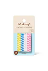 BIRTHDAY CANDLES 2.25" - 24 PACK