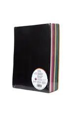FOAM SHEETS  9"x12" ASSORTED COLORS - 40 PACK