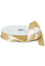 SATIN RIBBON: 3/8"x10 YARDS - GOLD