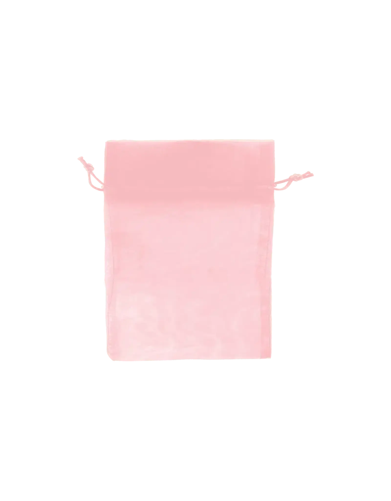 ORGANZA BAGS : 3"x4" PINK 6 PACK