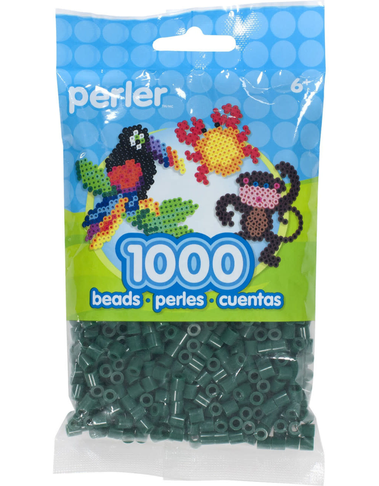 Perler Perler Beads: Forest Green 1,000 PACK