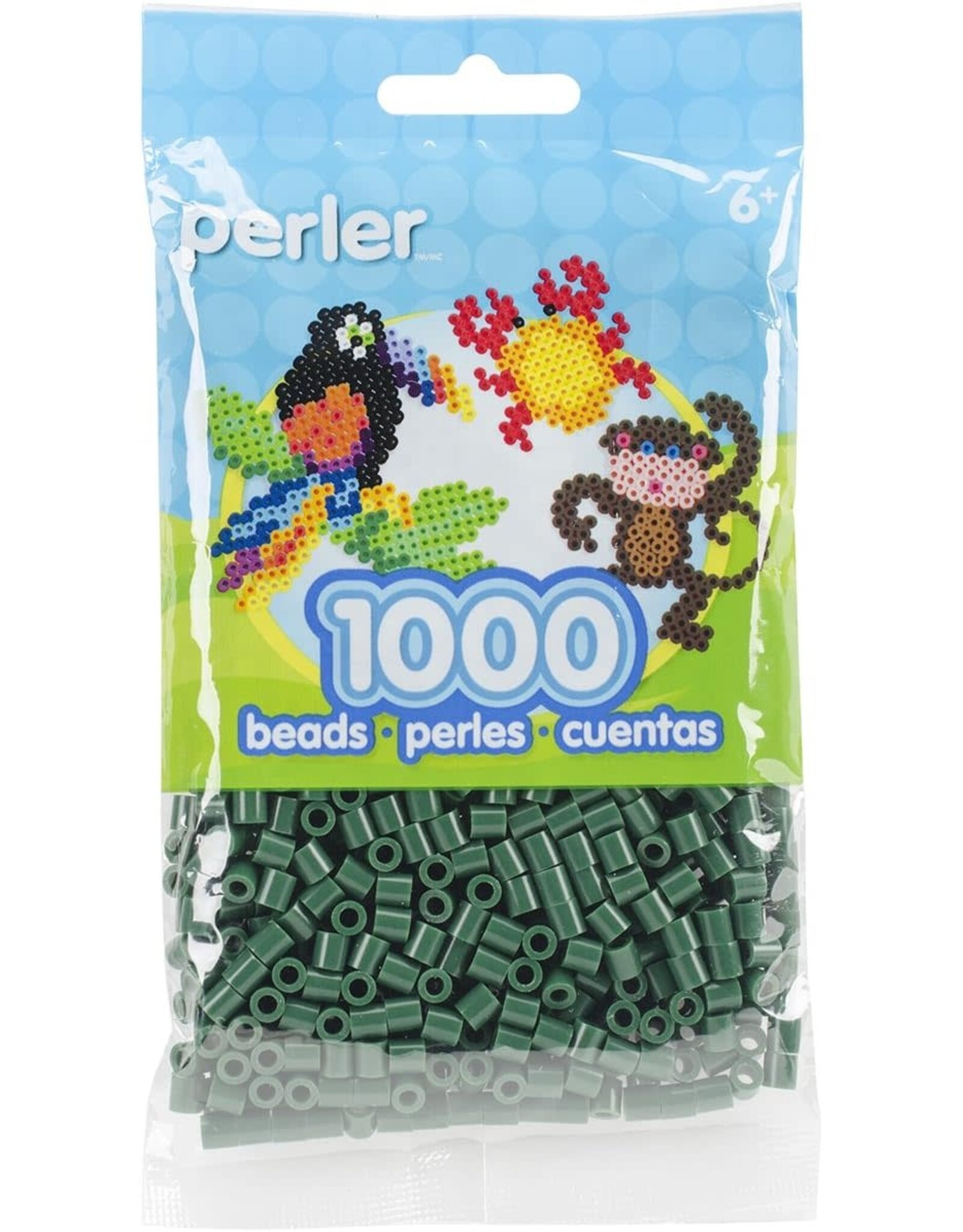 Perler Perler Beads -Evergreen 1,000 Pack