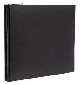 SCRAPBOOK  BLACK 6"X6"