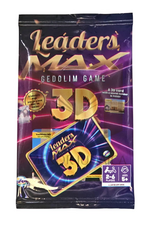 LEADERS MAX 3D GEDOLIM CARDS  - 4 PACK