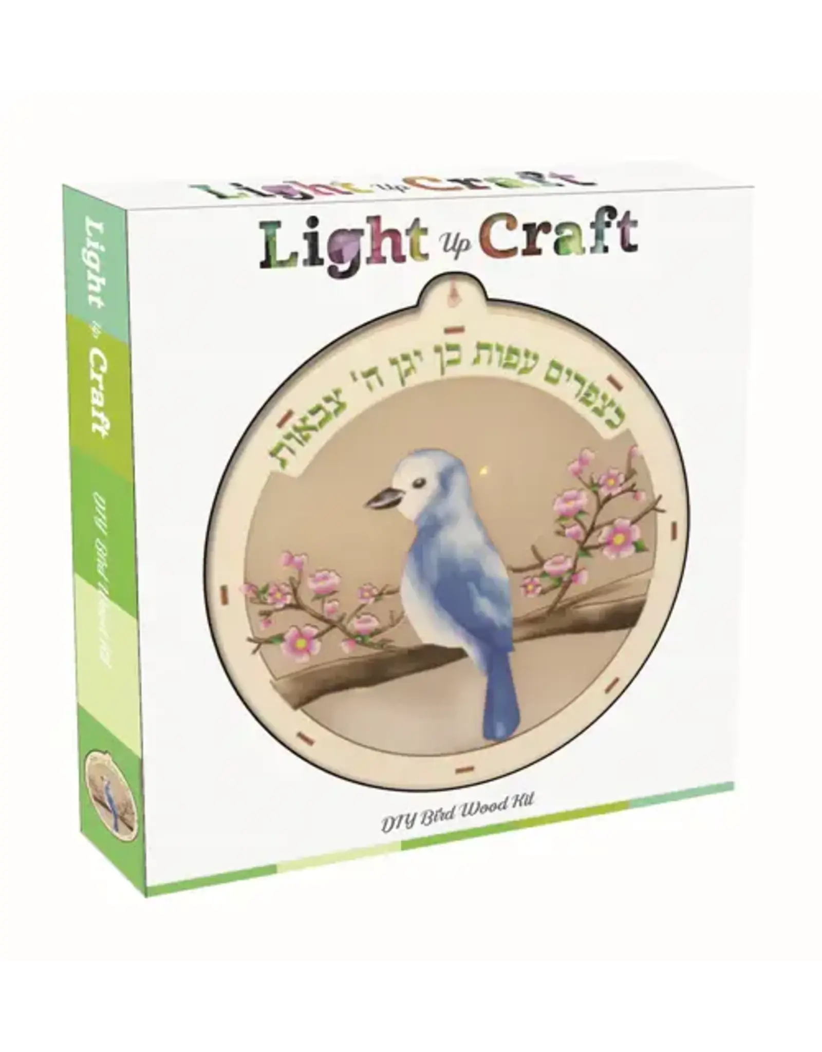 WOOD LIGHT UP CRAFT KIT - BIRD
