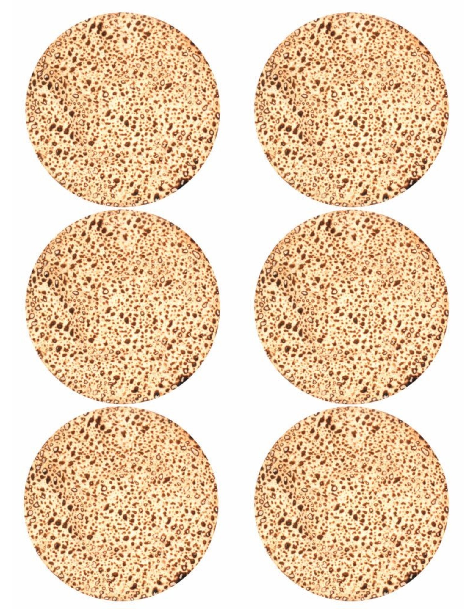 MATZAH STICKER 2" 6 PER SHEET- 6 SHEETS