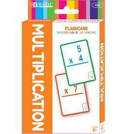 MULTIPLACATION FLASH CARDS - 36 CARDS