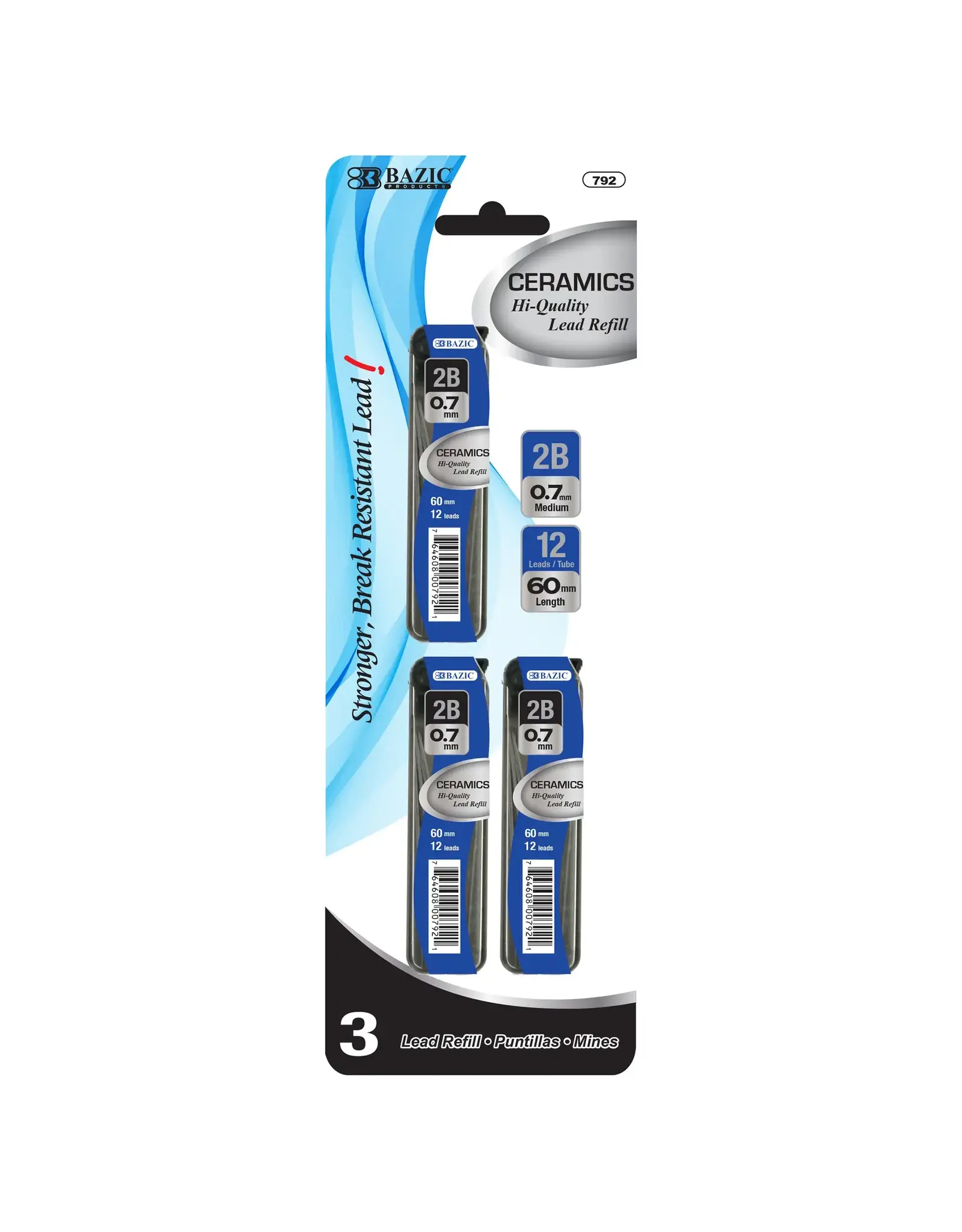 LEAD REFILLS 0.7MM 45 PACK