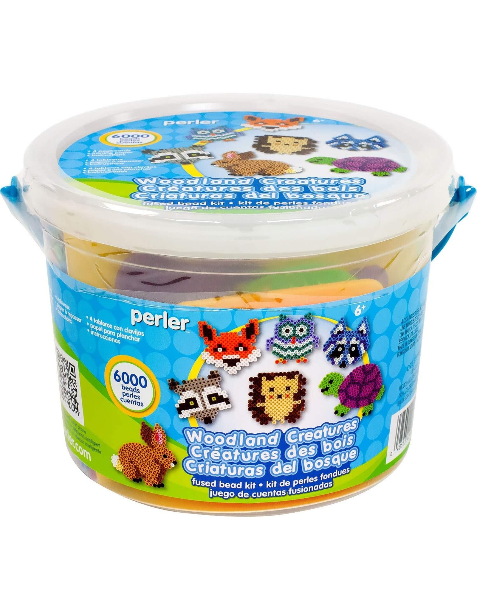 PERLER: WOODLAND CREATURES  BUCKET 6000 PIECES