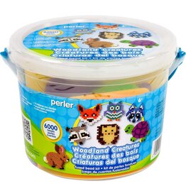 PERLER: WOODLAND CREATURES  BUCKET 6000 PIECES