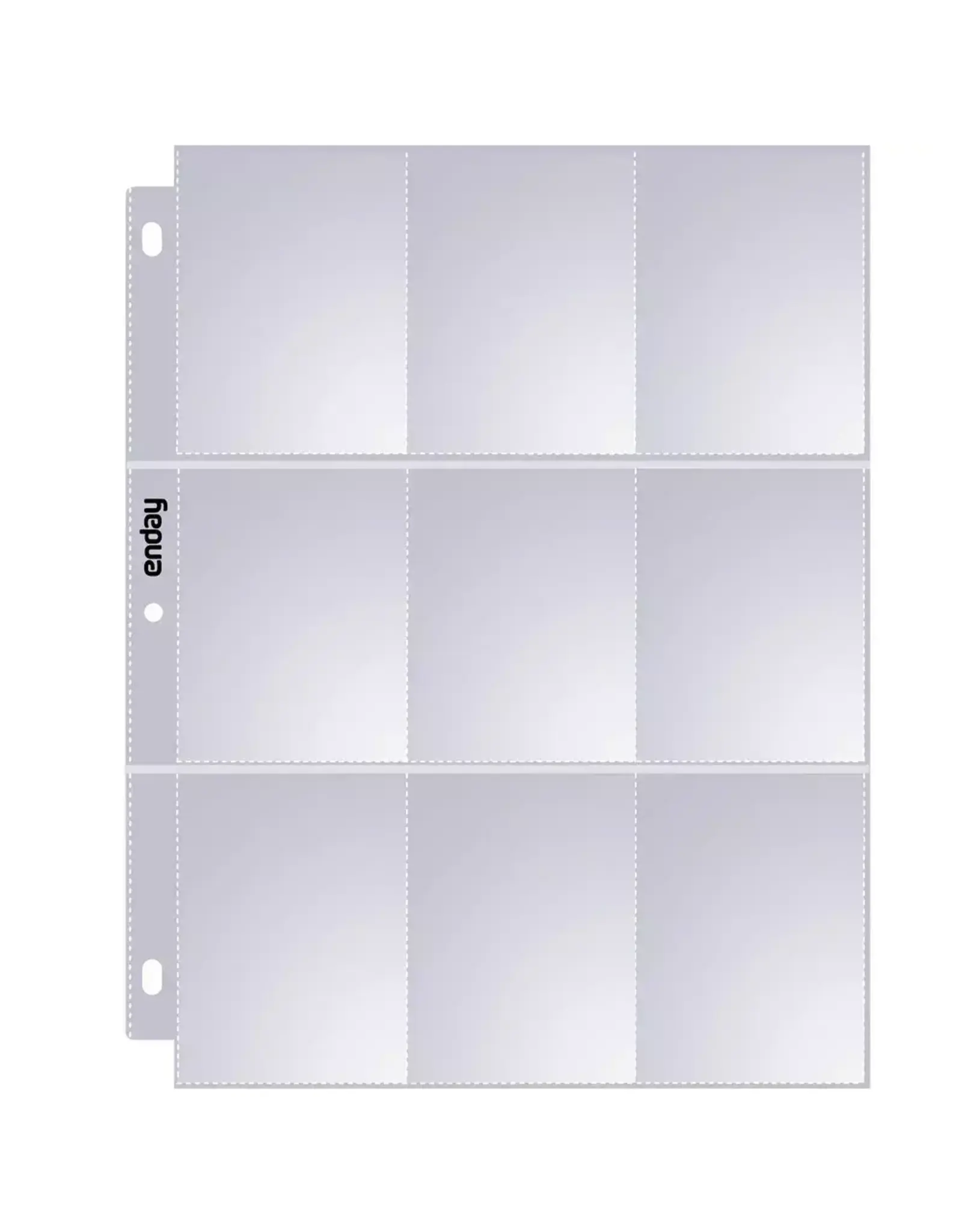 SHEET PROTECTOR - 9-POCKET TOP LOADING 25 PACK