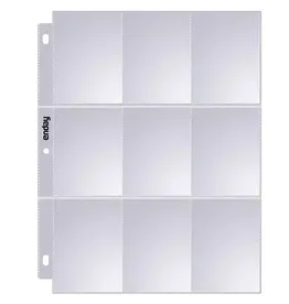 SHEET PROTECTOR - 9-POCKET TOP LOADING 25 PACK