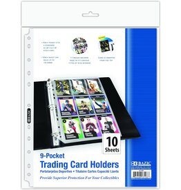 SHEET PROTECTOR - 9-POCKET TOP LOADING 10 PACK