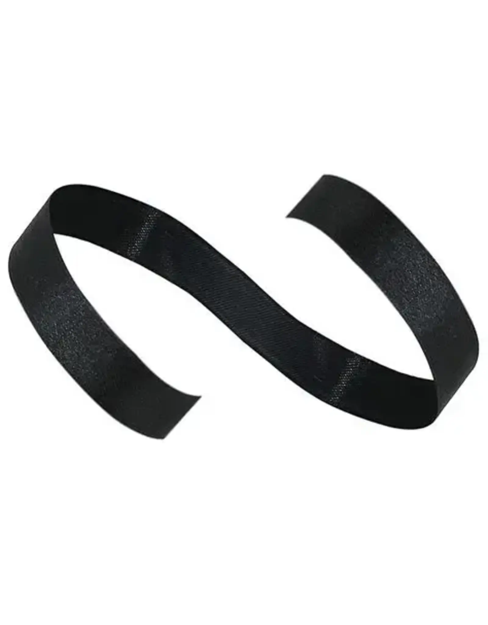 SATIN RIBBON BLACK   .4"X 10 YARDS