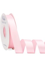 SATIN RIBBON LIGHT PINK  1"X 10 YARDS