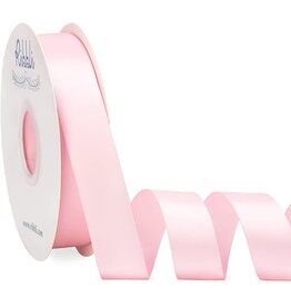 SATIN RIBBON LIGHT PINK  1"X 10 YARDS