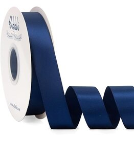 SATIN RIBBON NAVY BLUE  1"X 10 YARDS