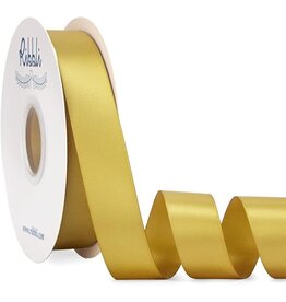 SATIN RIBBON GOLD  1"X 10 YARDS