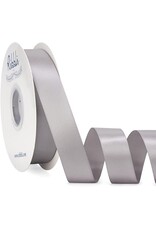 SATIN RIBBON SILVER  1"X 10 YARDS