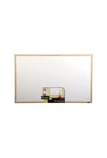 DRY-ERASE BOARD WITH WOOD FRAME 23"x35"