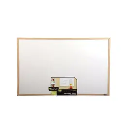 DRY-ERASE BOARD WITH WOOD FRAME 23"x35"