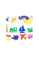 FOAM STICKER - VEHICLES - 36 PACK