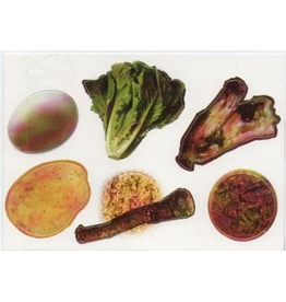 CUT OUTS: SEDER PLATE SIMANIM WITH GOLD EDGE 20 SETS