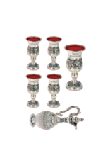 BECHER & DECANTER CUT OUTS WITH GOLD WORDS  20 SETS