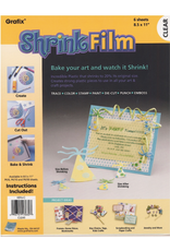 Grafix Shrink Film 8.5"x11"