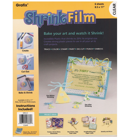 Grafix Shrink Film 8.5"x11"