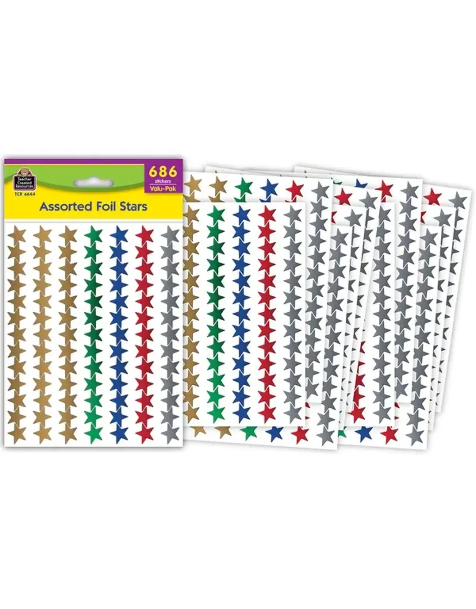 STICKERS: FOIL STARS 686 STICKERS