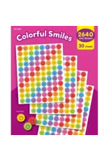 Teacher Created Resources STICKERS: MINI ASSORTED SMILES 30 SHEETS 2640 STICKERS
