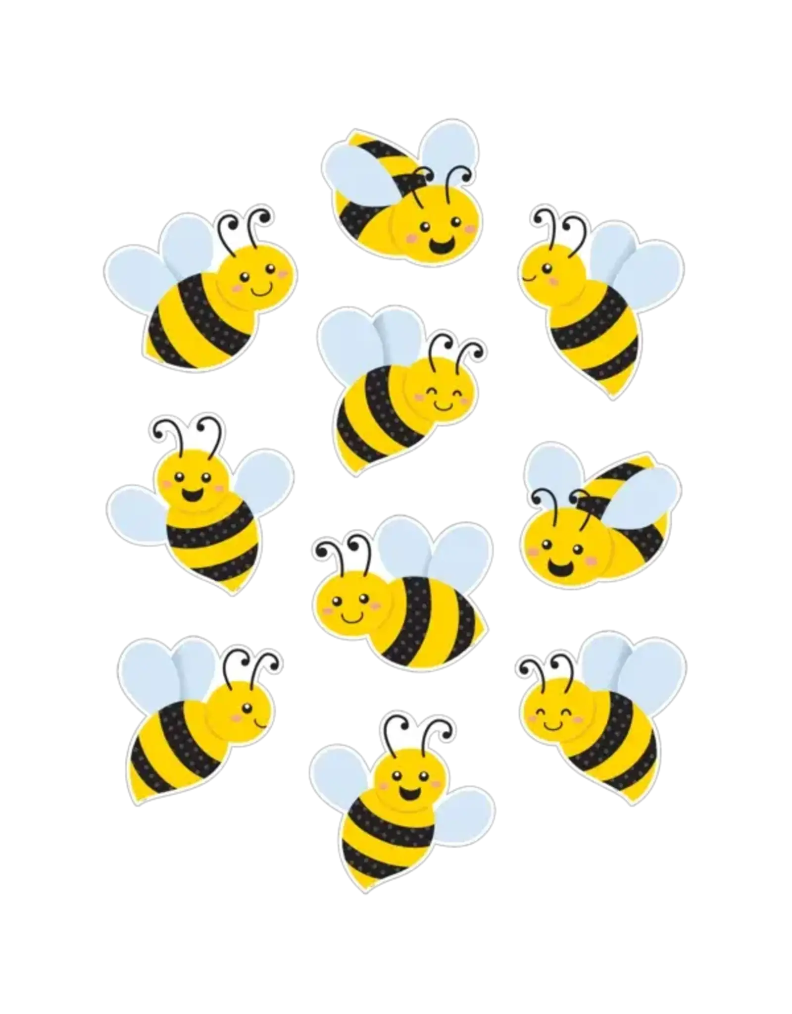 CUT-OUTS: BUZZING BEE'S 6" 30 PACK