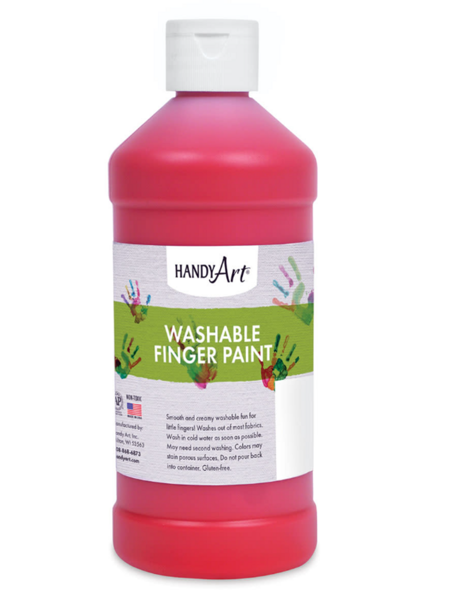 Handy Art Washable Finger Paint 16oz