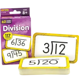 FLASH CARDS: DIVISION 0-12 - 62 CARDS