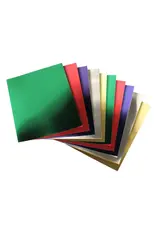 HYGLOSS Metallic Foil Board Assorted Colors 10 Pack