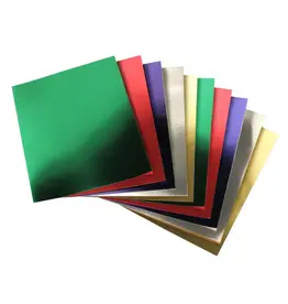 HYGLOSS Metallic Foil Board Assorted Colors 10 Pack