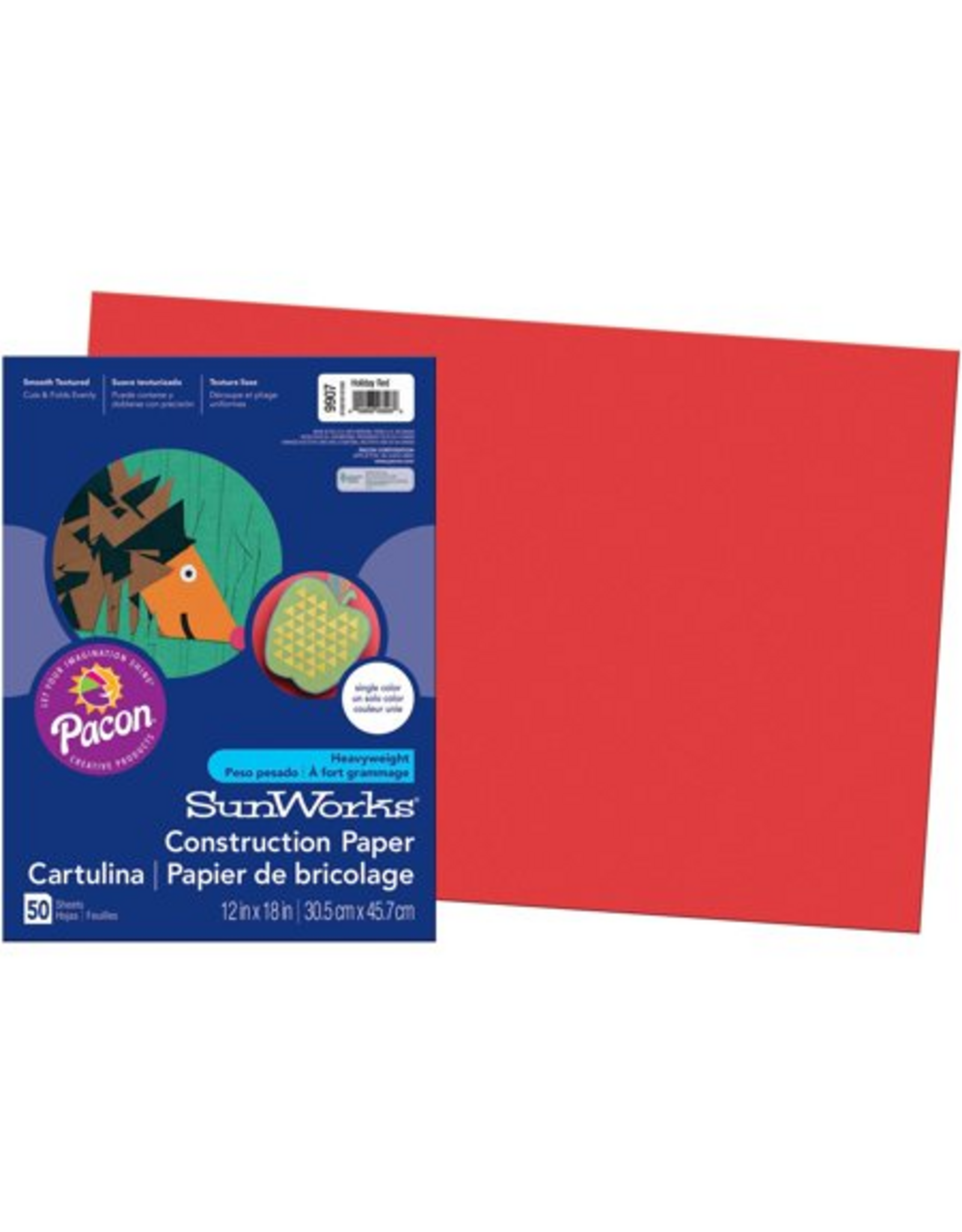 Pacon Medium Weight Construction Paper 12"x18" 50 Pack
