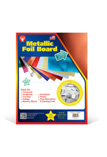 HYGLOSS Metallic Foil Board 8.5"x11" 25 Pack
