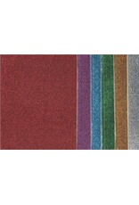 FOAM - GLITTER  DOTS SELF-ADHESIVE GOLD 10MM 220 DOTS