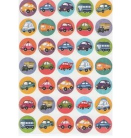 STICKERS: CARS/TRANSPORTATION 10 SHEETS