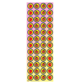 incento magic STICKERS -  JUMBO  DOTS -  APPLES - 6 SHEETS