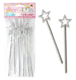 STAR WAND 8" 12 PIECES