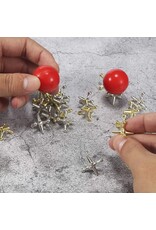 METAL JACKS GAME 10 PIECES PLUS 1 BALL