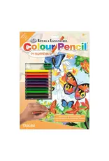 PENCIL BY NUMBER -  BUTTRFLIES 8.75" x 11.75"