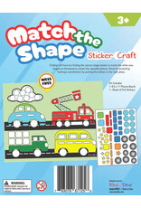 MATCH THE SHAPE STICKER CRAFT